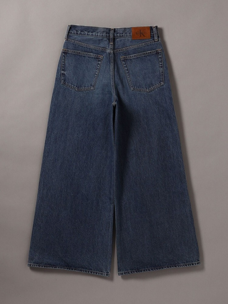 Wide Leg]ジーンズ(デニムパンツ) - ワイドジーンズ | カルバン