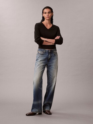 90s Straight]ジーンズ(デニムパンツ) - 90s ストレートジーンズ[NANA