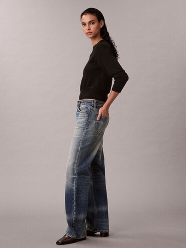 NANAページ 90s Straight]ジーンズ(デニムパンツ) - 90s ストレートジーンズ