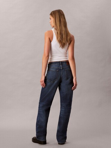 カルバンクライン　90sシグネチャーストレートジーンズ 90s Straight]ジーンズ(デニムパンツ) - シグネチャー90s ストレート