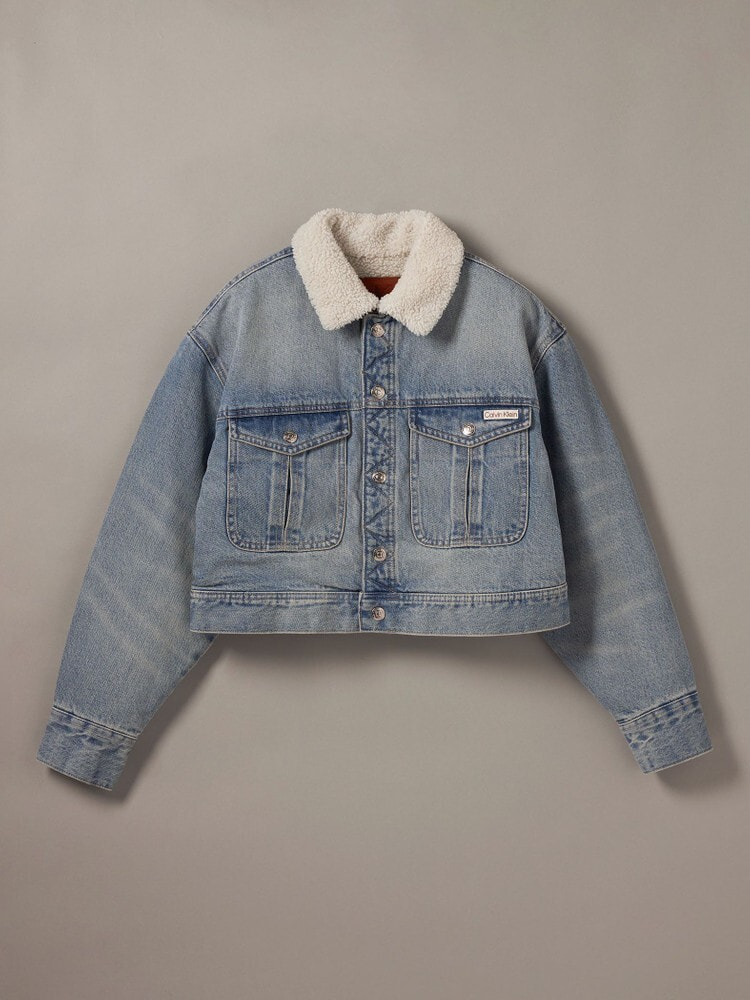 デニムジャケット - シェルパデニムジャケット | カルバン・クライン