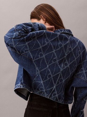 デニムジャケット - オールプリントトラッカージャケット[NANA / ナナ