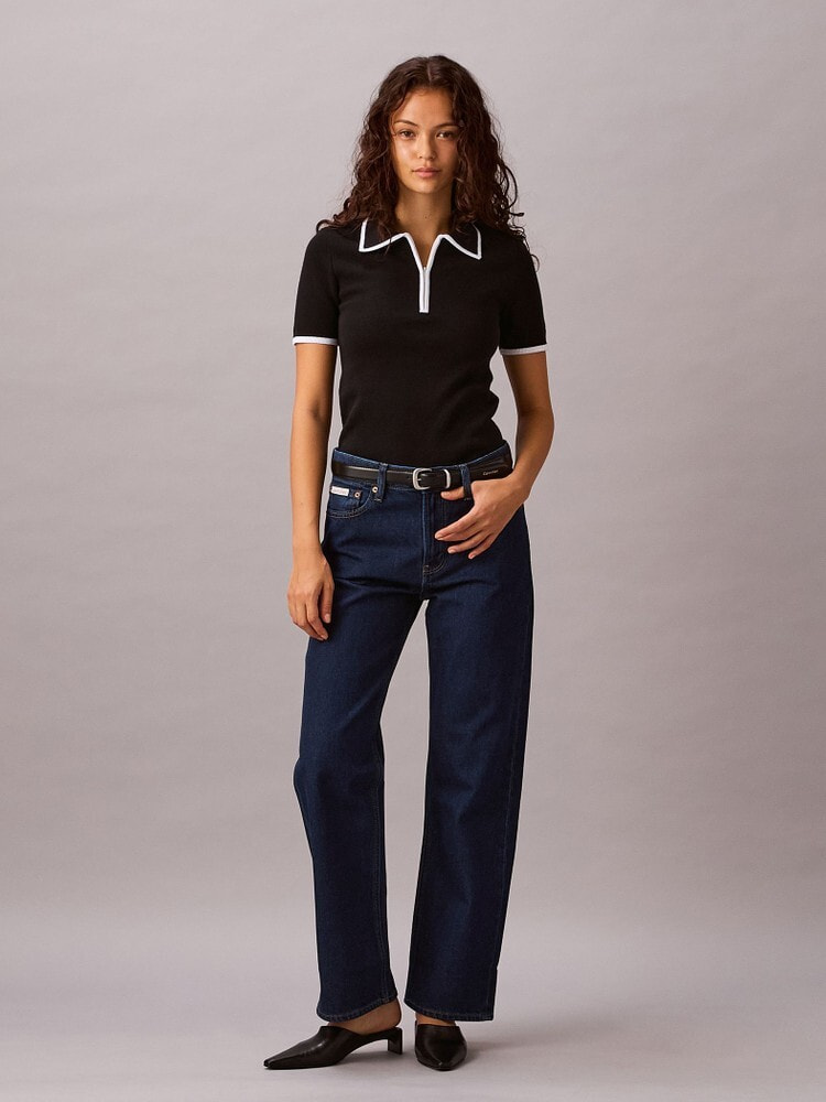 カルバンクライン　90sシグネチャーストレートジーンズ 90s Straight]ジーンズ(デニムパンツ) - シグネチャー90s