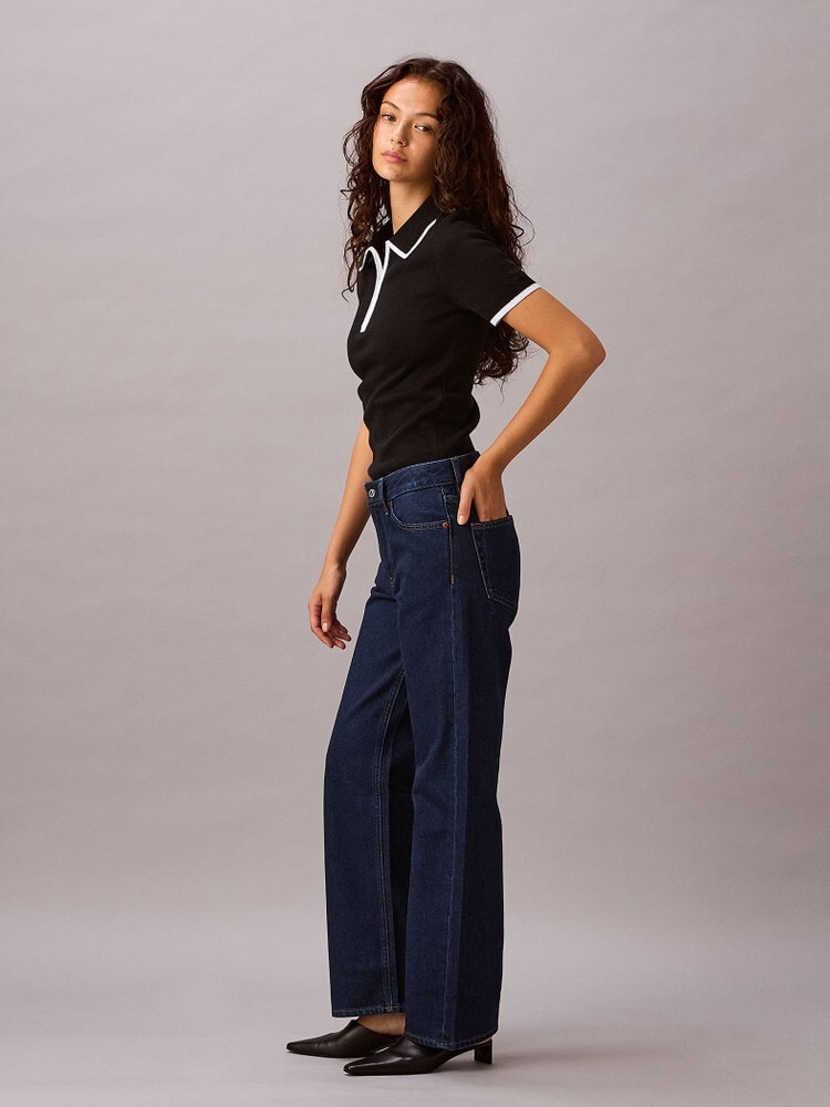 カルバンクライン　90sシグネチャーストレートジーンズ 90s Straight]ジーンズ(デニムパンツ) - シグネチャー90s ストレート