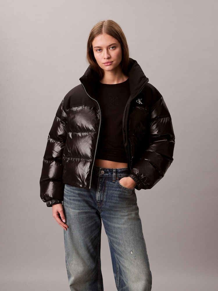 Calvin Kleinカルバンクライン　黒レザー（羊革）半袖ワンピース　訳あり 商品一覧 | カルバン・クライン 公式オンラインストア