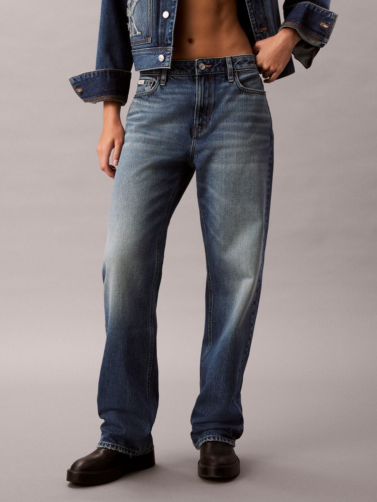 90s Straight]ジーンズ(デニムパンツ) - シグネチャー90sストレートCK