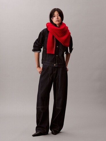 90s Straight]ジーンズ(デニムパンツ) - 90sストレート CK クラシック