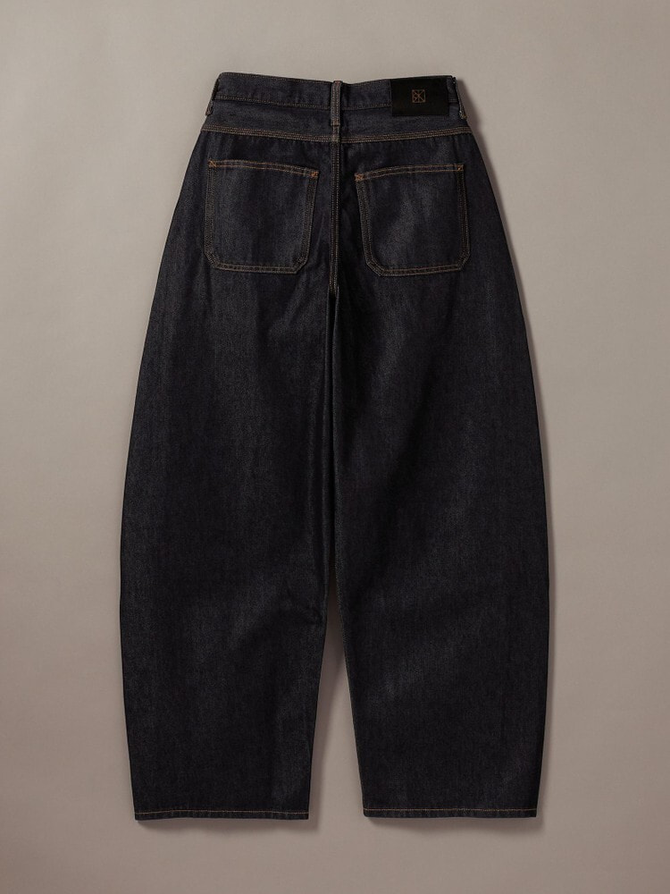 Baggy]ジーンズ(デニムパンツ) - フォアードダブルニージーンズ