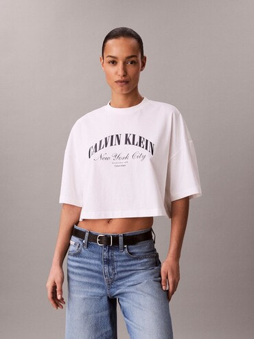 Tシャツ - Heritage Classic ショートスリーブクロップドボクシーT
