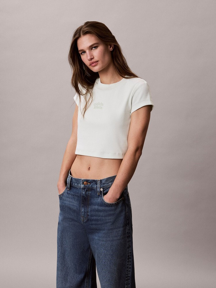 Tシャツ - ショートスリーブベビーTシャツ | カルバン・クライン 公式