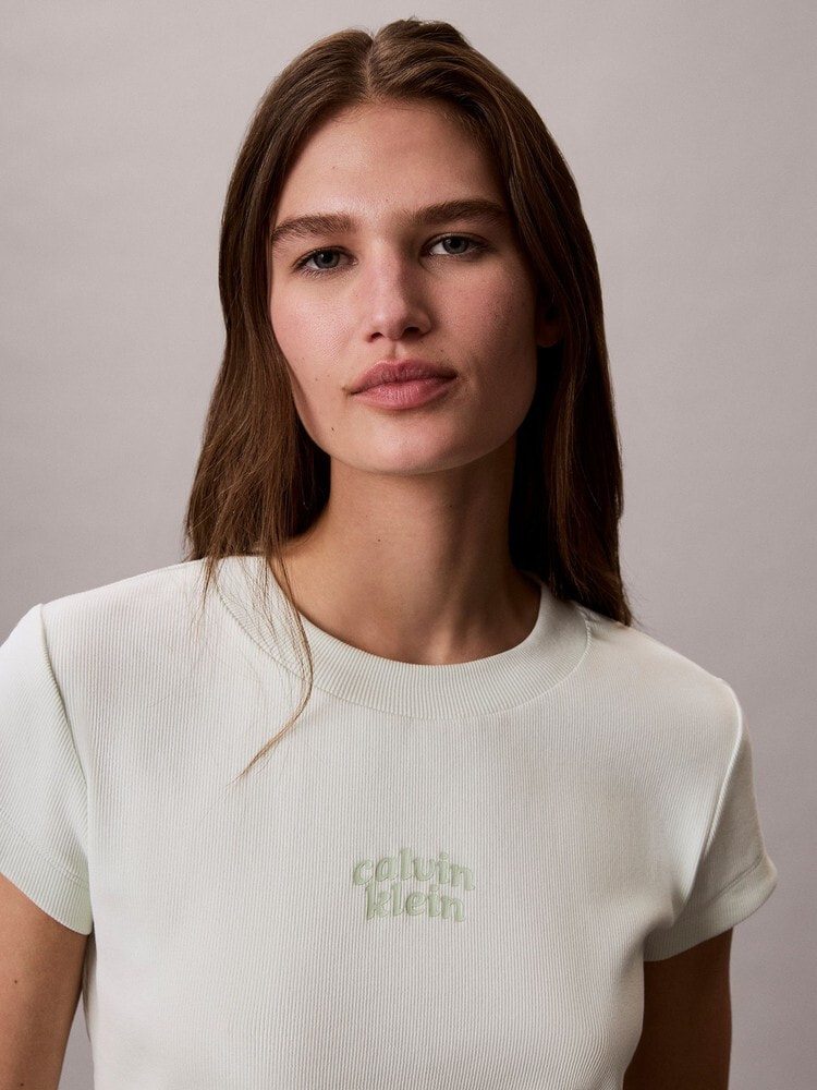 Tシャツ - ショートスリーブベビーTシャツ | カルバン・クライン 公式