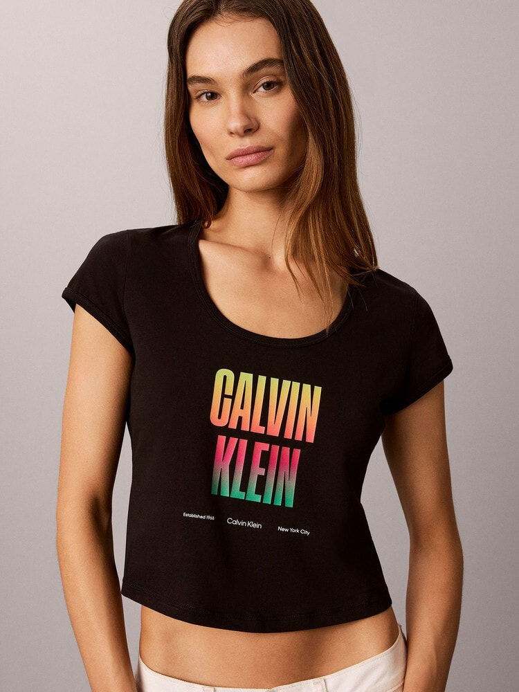 Tシャツ - PrideスリムスクープTシャツ
