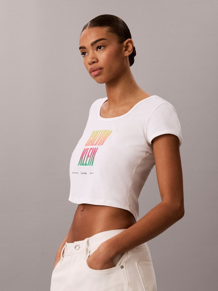 Tシャツ - PrideスリムスクープTシャツ 10