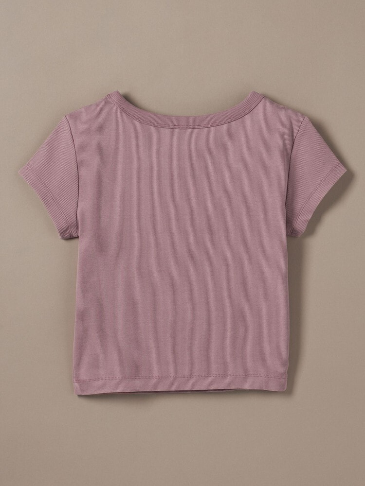 Tシャツ - ウーブンラベルクルーネックTシャツ 7
