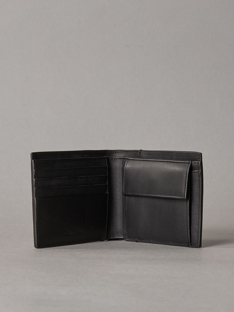 【新品】カルバンクライン　長財布　モノグラム　グレー カルバン クライン Calvin Klein 長財布 （ブラック） - ファッション