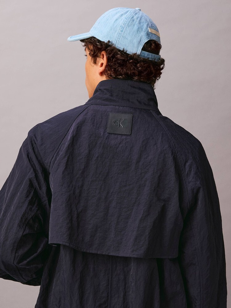 デニムキャップ - エンブレムキルトレザーパッチキャップ 4