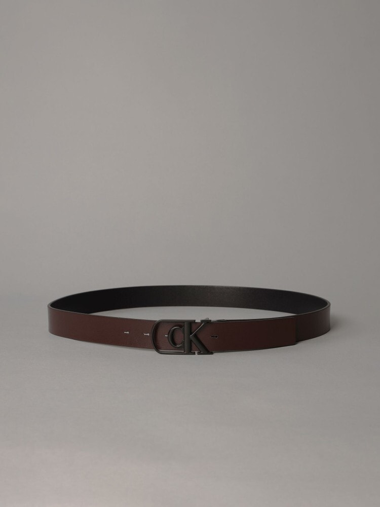   カルバンクライン モノグラム ベルト ベルト - リバーシブルモノグラムバックルベルト | カルバン・クライン