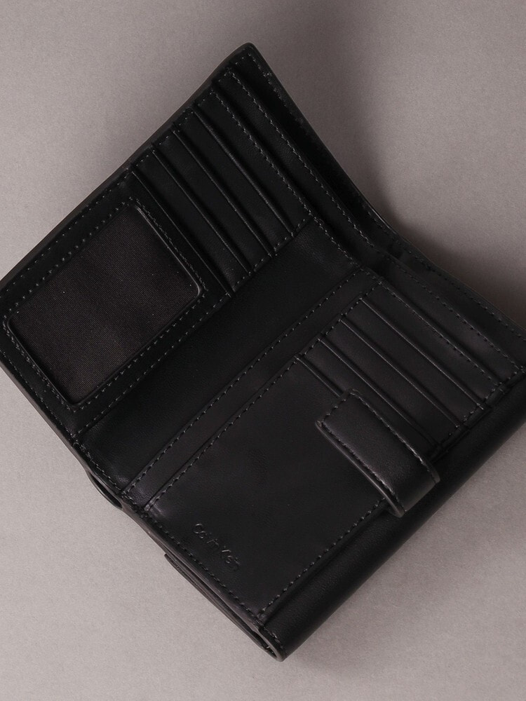 長財布 - ミディアムコンパクトフラップロック財布 | カルバン