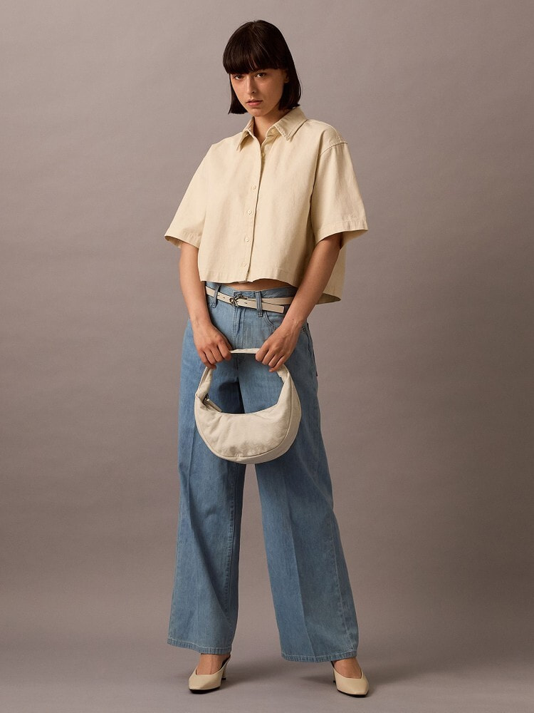 美品 カルバンクライン ボディバッグ ck柄 クロスボディ ウエスト モノグラム Calvin Klein（カルバン・クライン）の「オールパターン