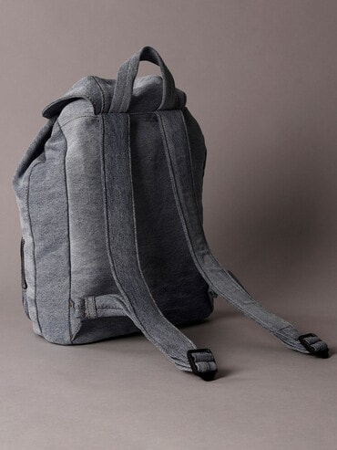 【 】★CK JEANS★フラップバックパック★送料無料★ Calvin Klein Jeans クリップ フラップ バックパック 送関込