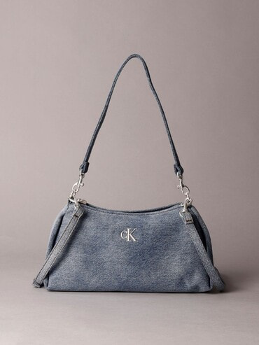 【 】CK Jeans デニムショルダーバッグ◆送料無料◆ ショルダーバッグ - デニムショルダーバッグ | カルバン
