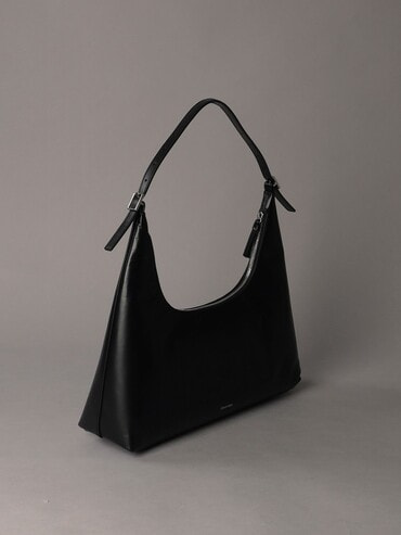 クロスボディバッグ - エンブレムレザーショルダーバッグ | カルバン