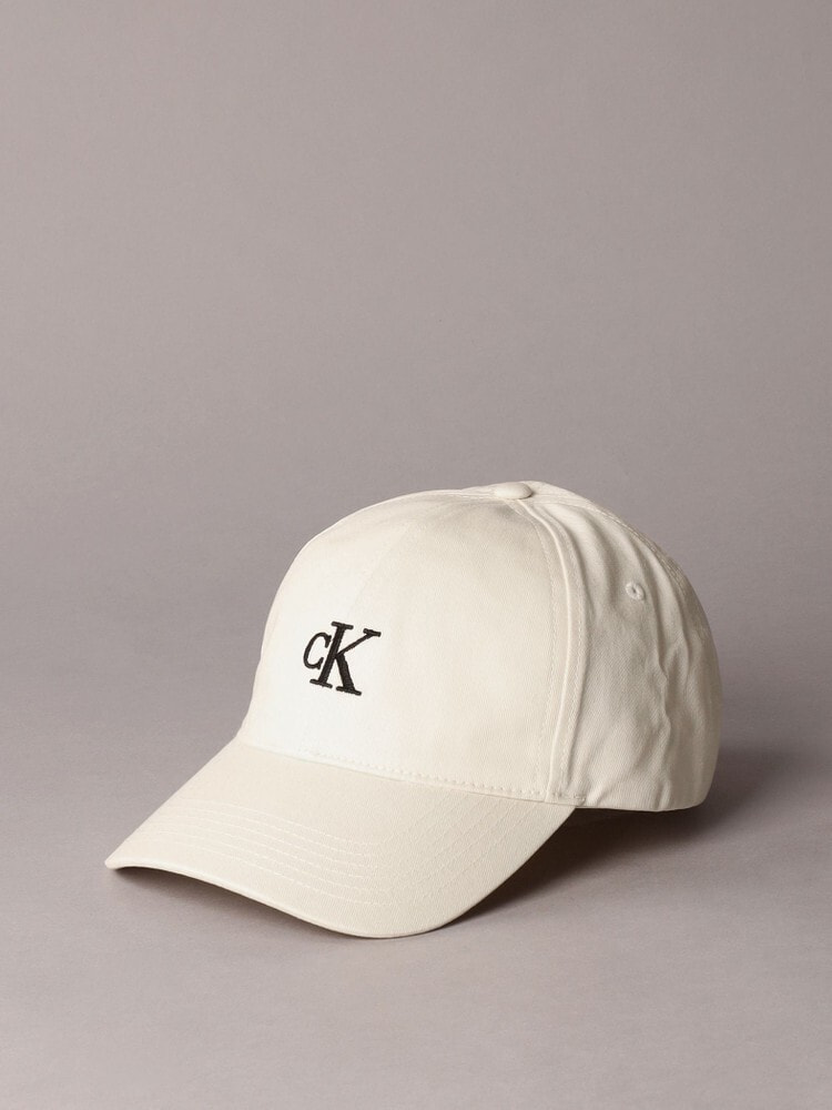 キャップ - 6パネルスモールモノグラムベースボールキャップ