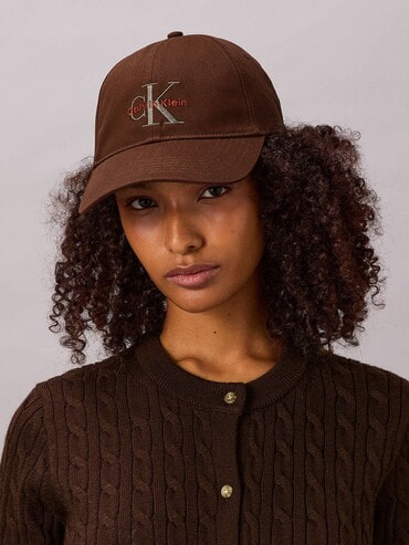 キャップ - MONOLOGO モノグラムロゴベースボールキャップ | カルバン