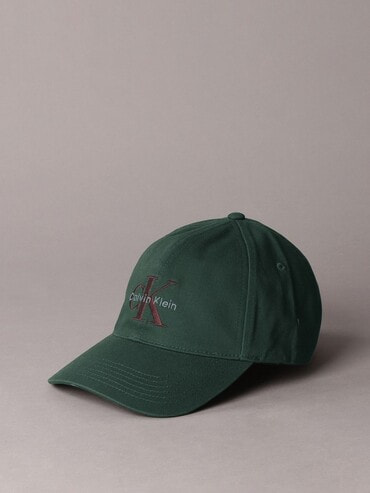 キャップ - MONOLOGO モノグラムロゴベースボールキャップ | カルバン