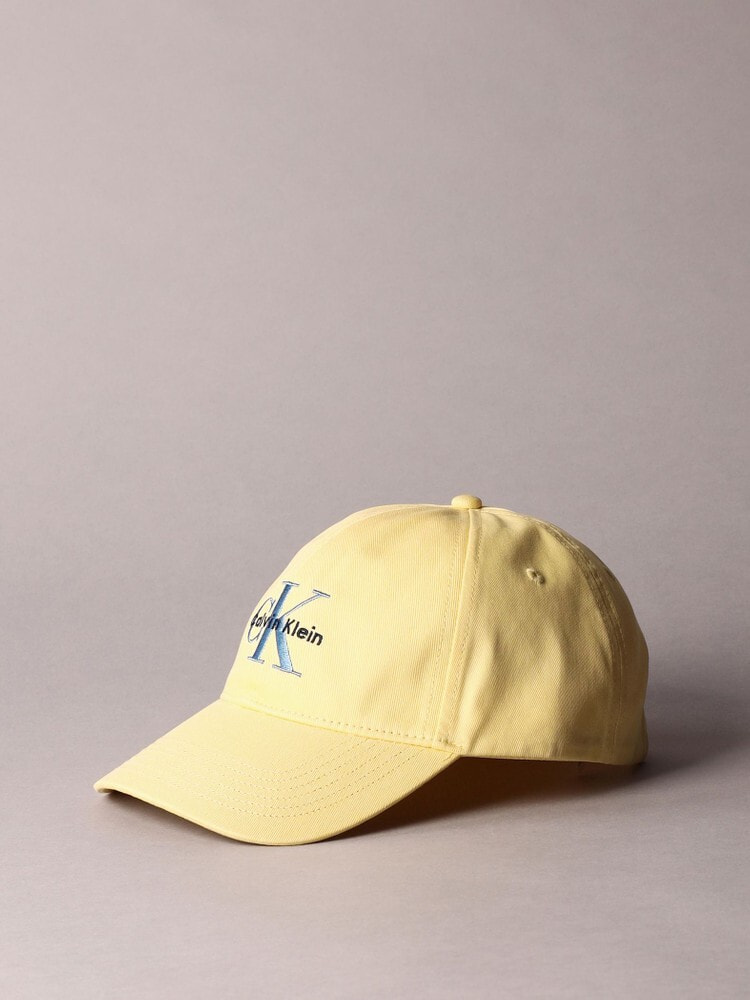 カルバンクライン CK モノグラム刺繍 ベースボールキャップ Calvin Klein カルバンクライン CK モノグラム刺繍ベースボール