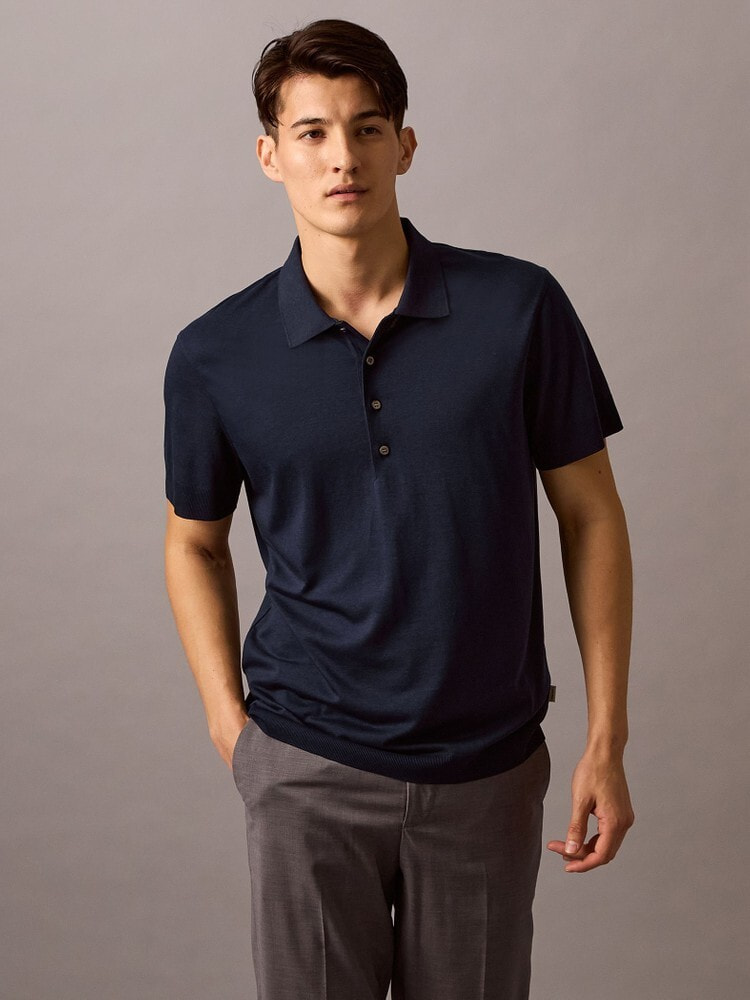2点以上でさらに10%OFF】シャツ - シルクタッチファインニット