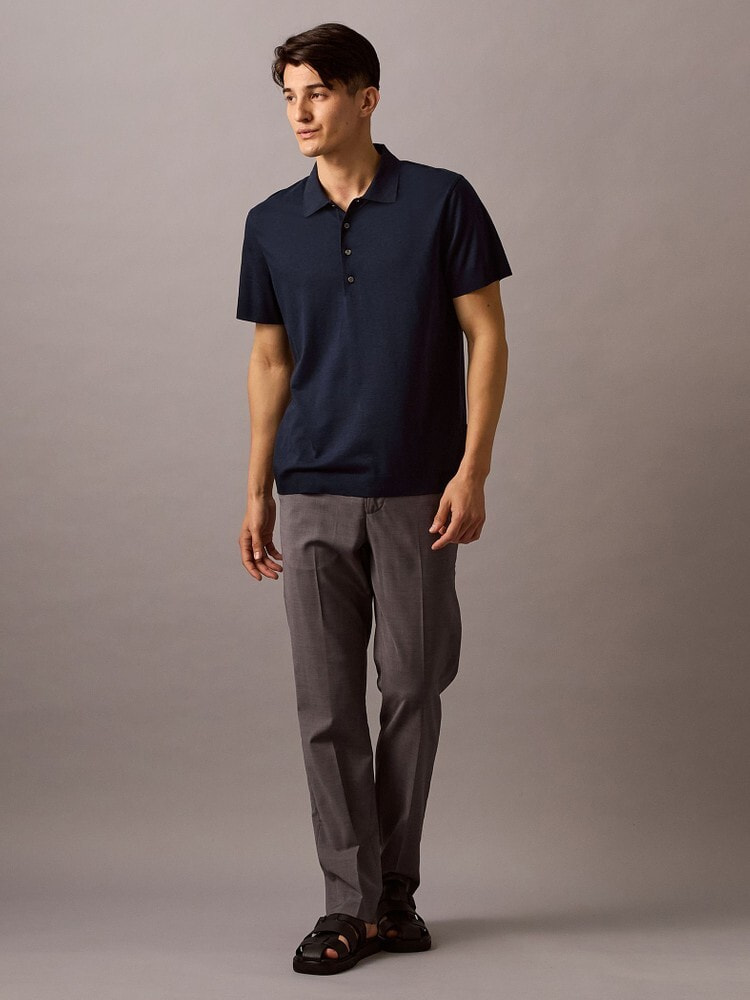 2点以上でさらに10%OFF】シャツ - シルクタッチファインニット