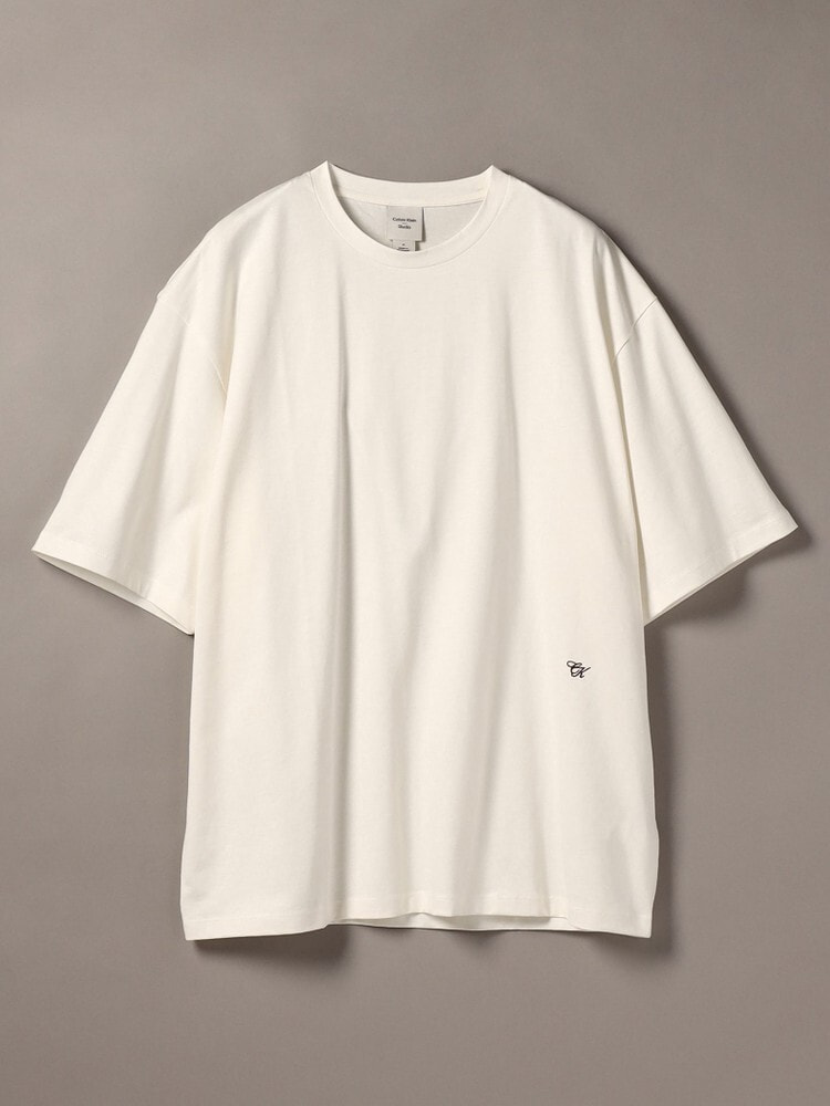 スビンプラチナムスムース ビッグTシャツ ホワイト | ＋CLOTHET