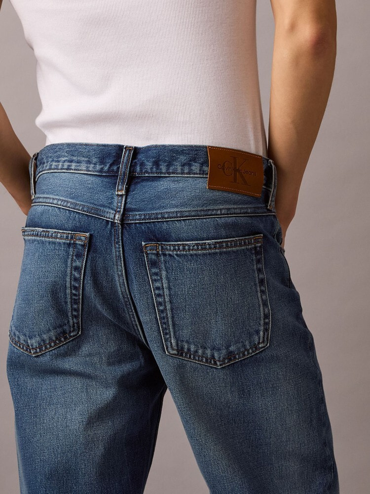 2点以上でさらに10%OFF】[90's Straight]ジーンズ(デニムパンツ