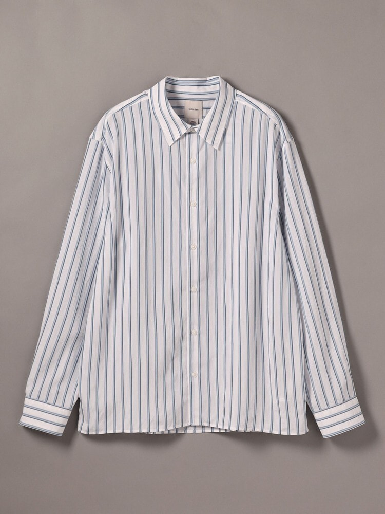 シャツ - ロングスリーブストライプシャツ 6