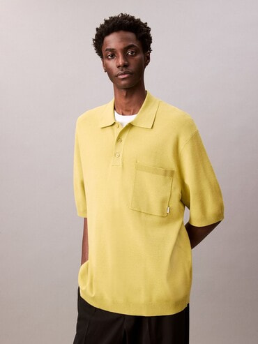 ポロシャツ - ショートスリーブポロニット | カルバン・クライン 公式