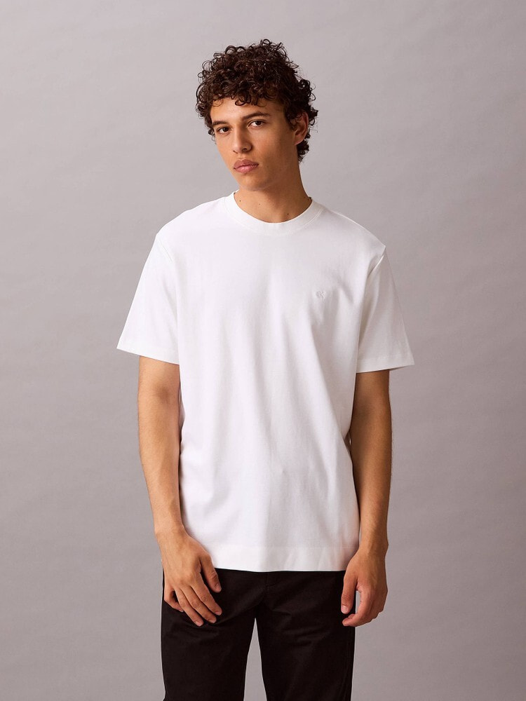 Tシャツ - リラックスインターロックコットンTシャツ 7