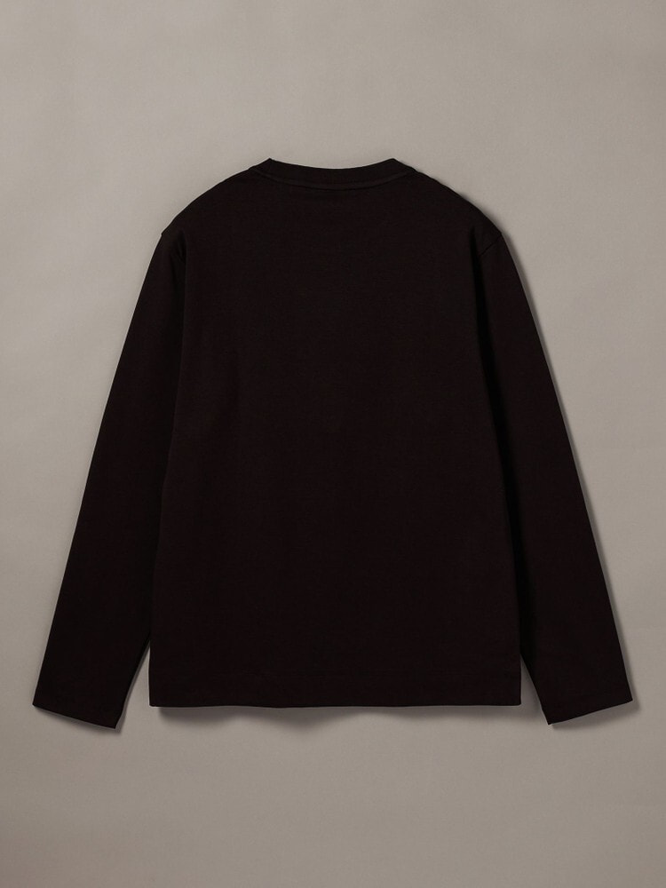長袖Tシャツ - ロングスリーブインターロックコットンクルーネックTシャツ 8