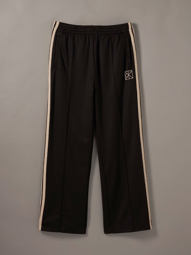 パンツ - ダンボールニットストライプトラックパンツ | カルバン