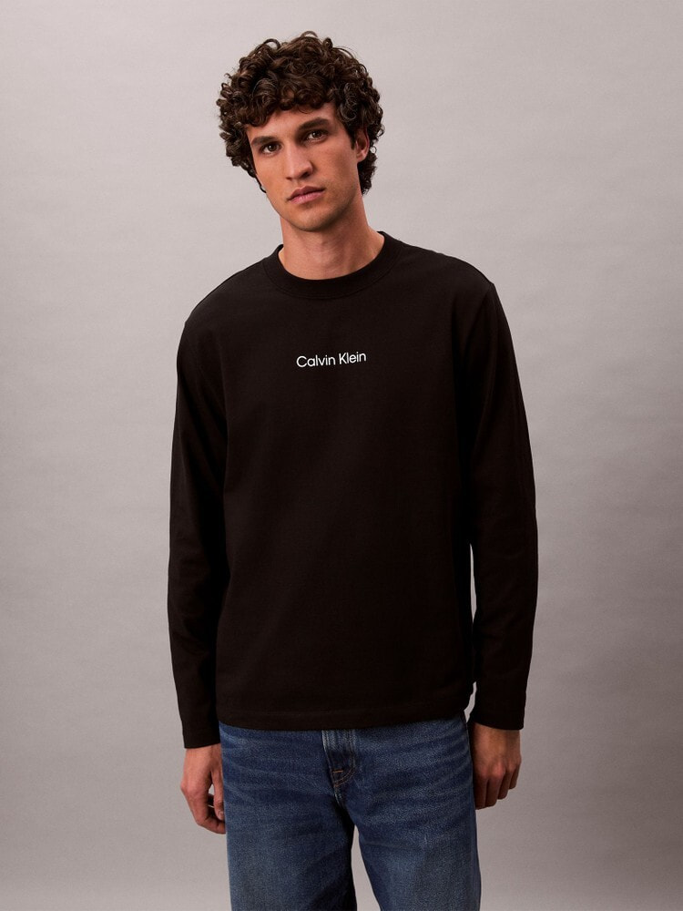 COMOLI 25SS コットンジャージーロングスリーブTシャツ ブラック2 COMOLI 25SS コットンジャージーロングスリーブTシャツ ブラック
