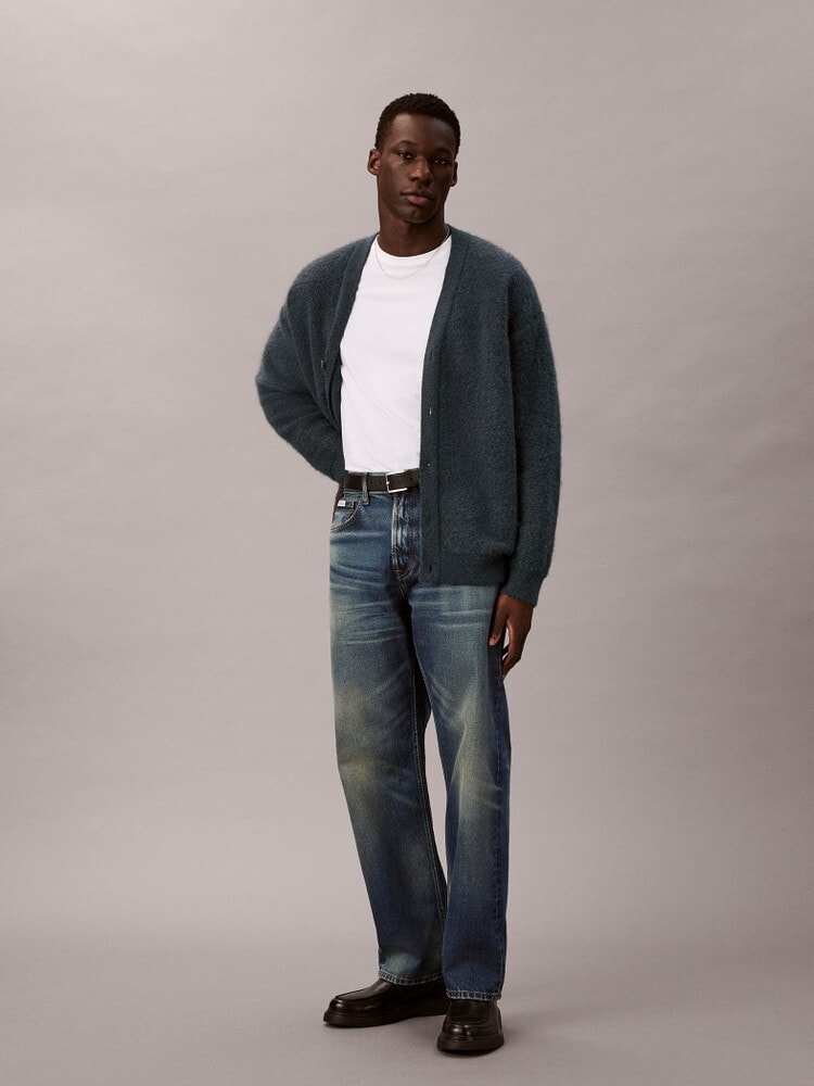 08AW 本人期 / アルパカ混Vネックニットカーディガン 中古・古着通販】MARTIN MARGIELA (マルタン・マルジェラ) 08AW 本人期