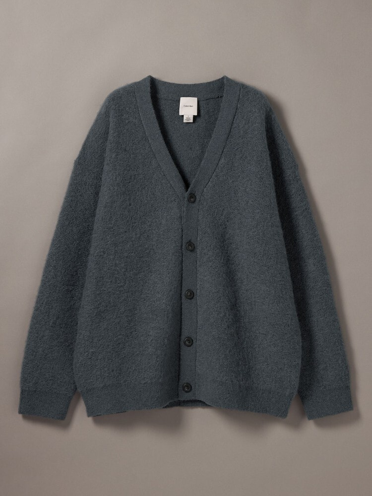 ニット ‐ アルパカブレンドVネックニットカーディガン | カルバン