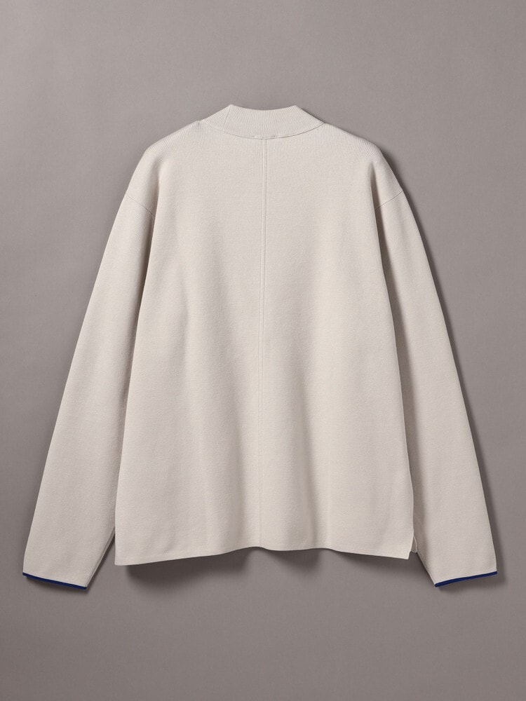 ニット - ロングスリーブボクシーニットプルオーバー | カルバン