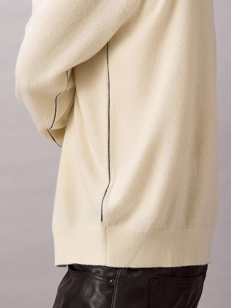 ニット - カシミヤロングスリーブポロ | カルバン・クライン