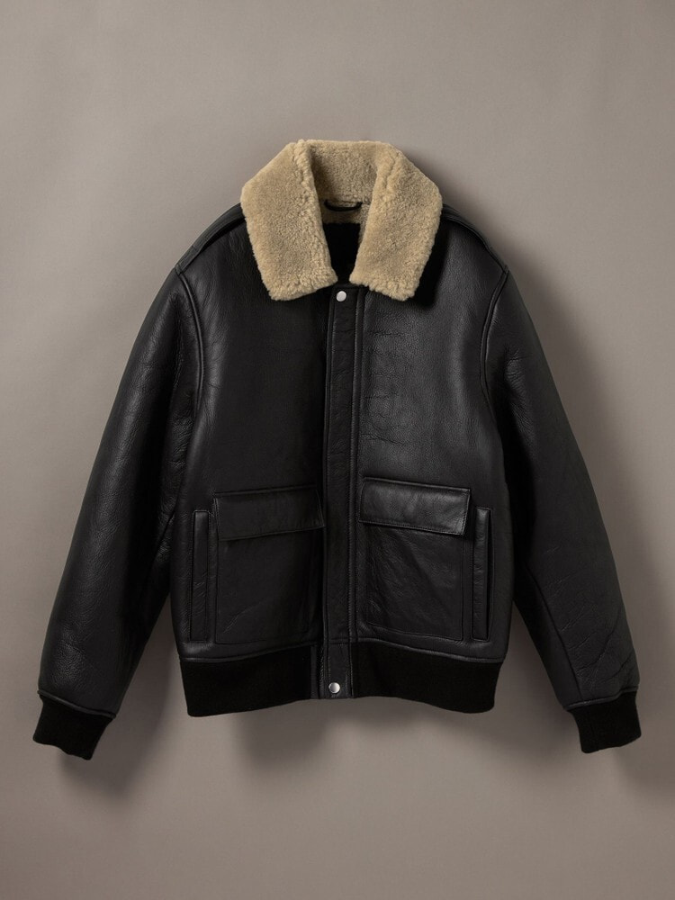 レザージャケット - シアリングフライトジャケット | カルバン