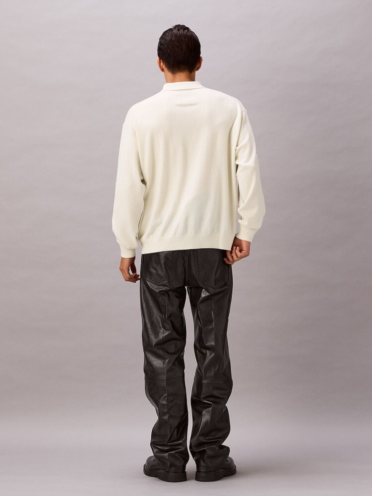 パンツ - 90sストレートレザーパンツ | カルバン・クライン 公式