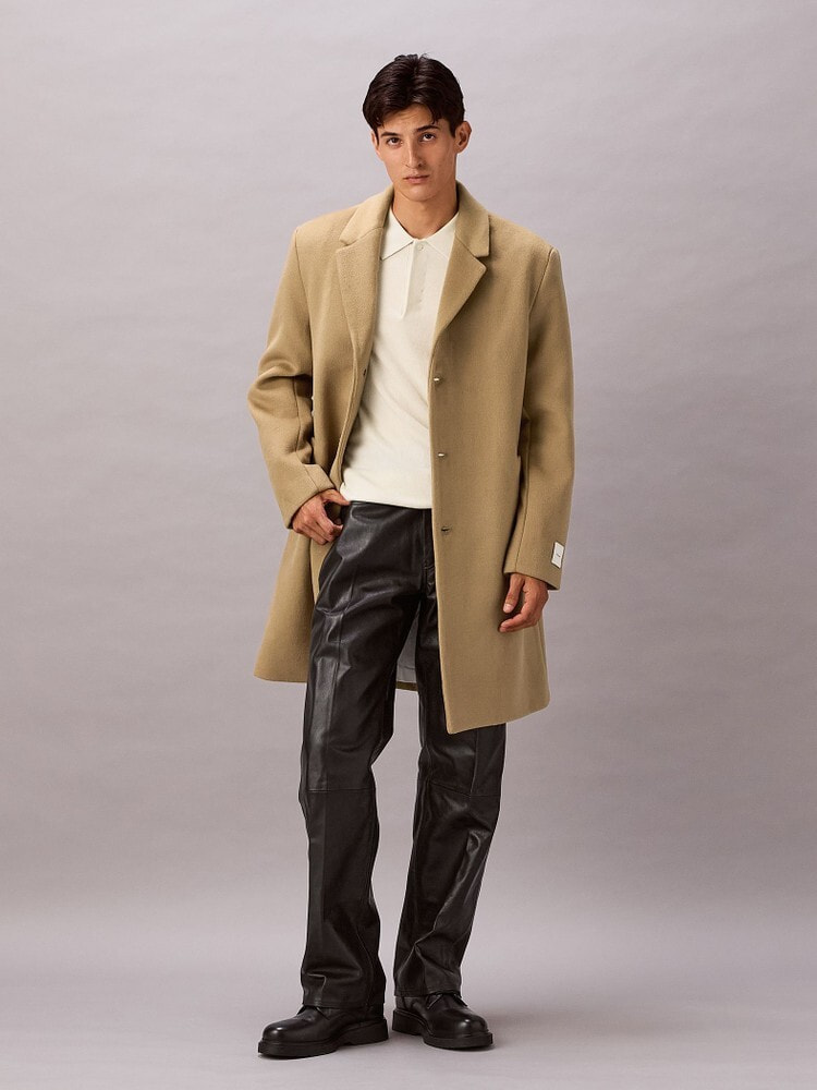 パンツ - 90sストレートレザーパンツ | カルバン・クライン 公式