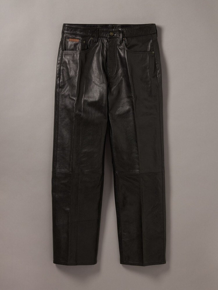 パンツ - 90sストレートレザーパンツ | カルバン・クライン 公式