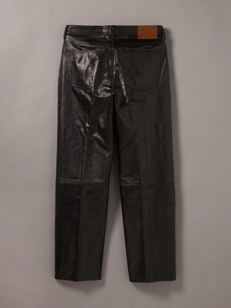 パンツ - 90sストレートレザーパンツ | カルバン・クライン 公式