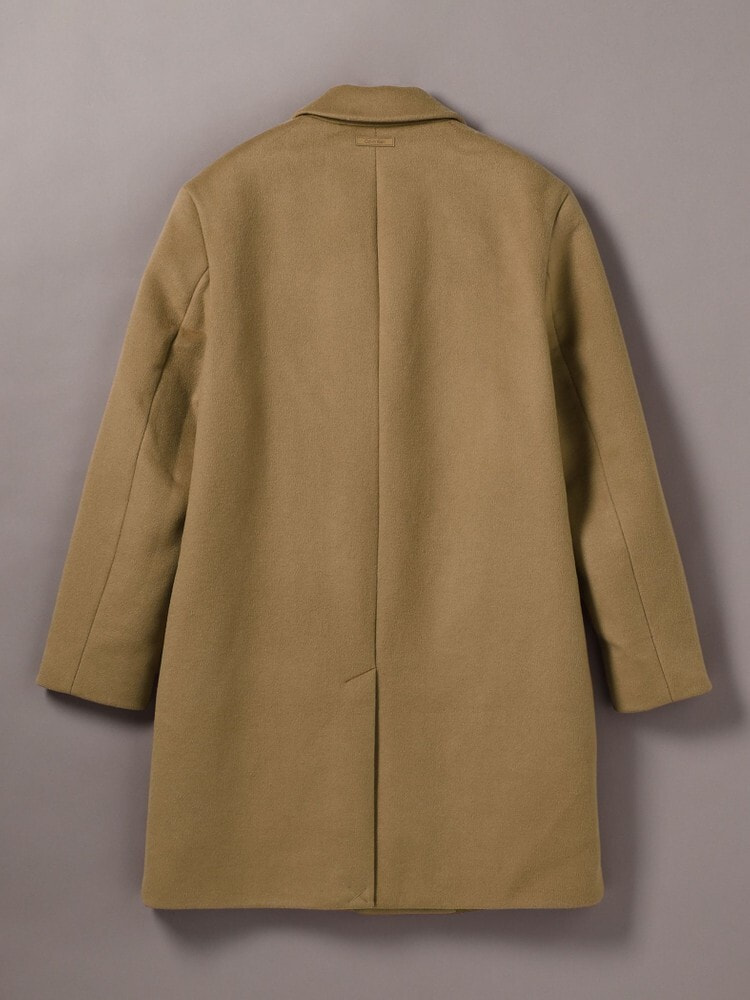 新品タグ付き　カルバンクライン　コート　春秋　ウール　ナイロン コート - ウールブレンドオーバーコート | カルバン・クライン 公式